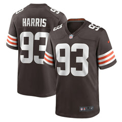 Shelby Harris Cleveland Browns Team Game Jersey - Brown | Nike for sale