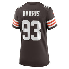 Shelby Harris Cleveland Browns Women's Team Game Jersey - Brown | Nike online