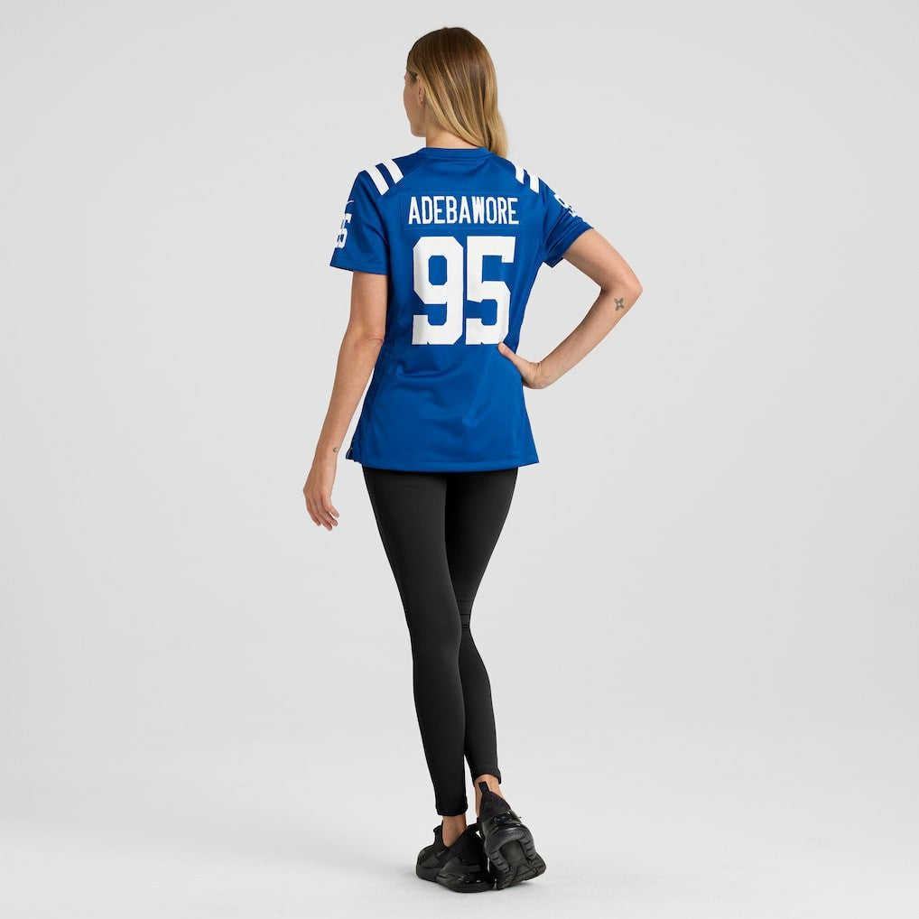 Adetomiwa Adebawore Indianapolis Colts Women's Team Game Jersey - Royal | Nike sale