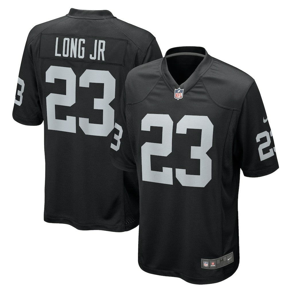 David Long Jr. Las Vegas Raiders Team Game Jersey - Black | Nike on sale