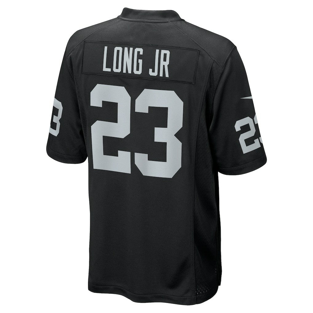 David Long Jr. Las Vegas Raiders Team Game Jersey - Black | Nike on sale