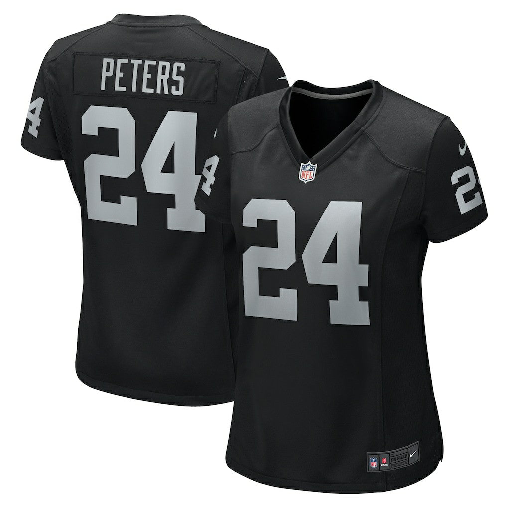 Marcus Peters Las Vegas Raiders Women's Team Game Jersey - Black | Nike discount