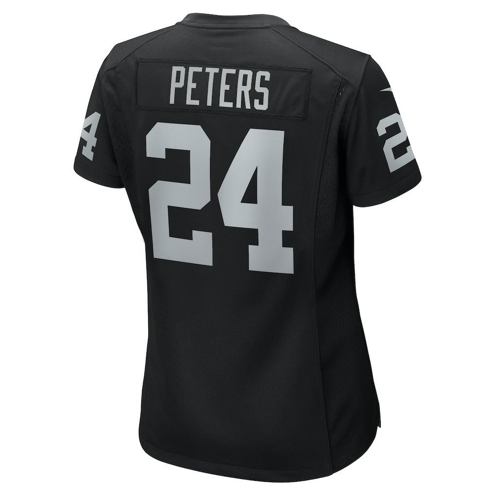 Marcus Peters Las Vegas Raiders Women's Team Game Jersey - Black | Nike discount
