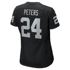 Marcus Peters Las Vegas Raiders Women's Team Game Jersey - Black | Nike discount