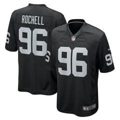 Isaac Rochell Las Vegas Raiders Team Game Jersey - Black | Nike for sale