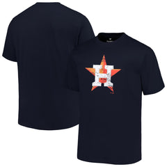 Houston Astros Profile Big & Tall Primary Logo T-Shirt - Navy