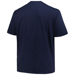 Milwaukee Brewers Profile Big & Tall Primary Logo T-Shirt - Navy