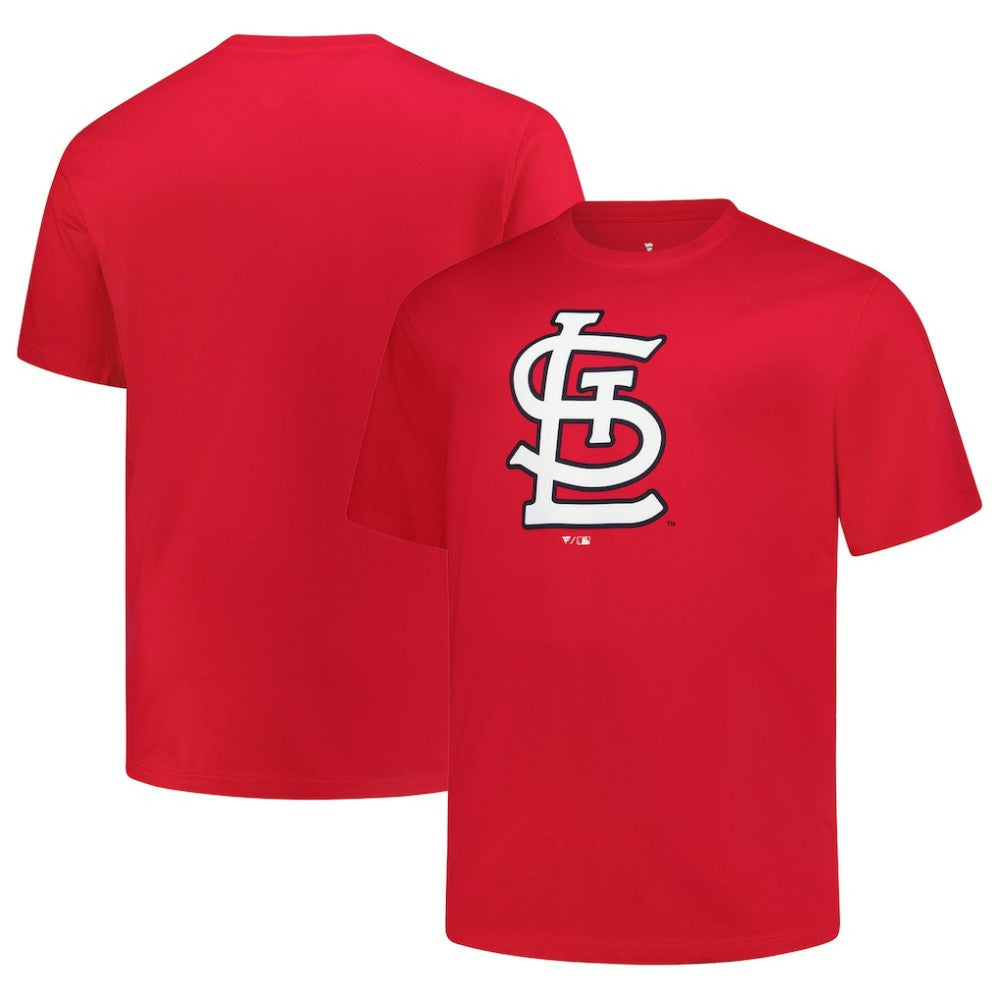 St. Louis Cardinals Profile Big & Tall Primary Logo T-Shirt - Navy