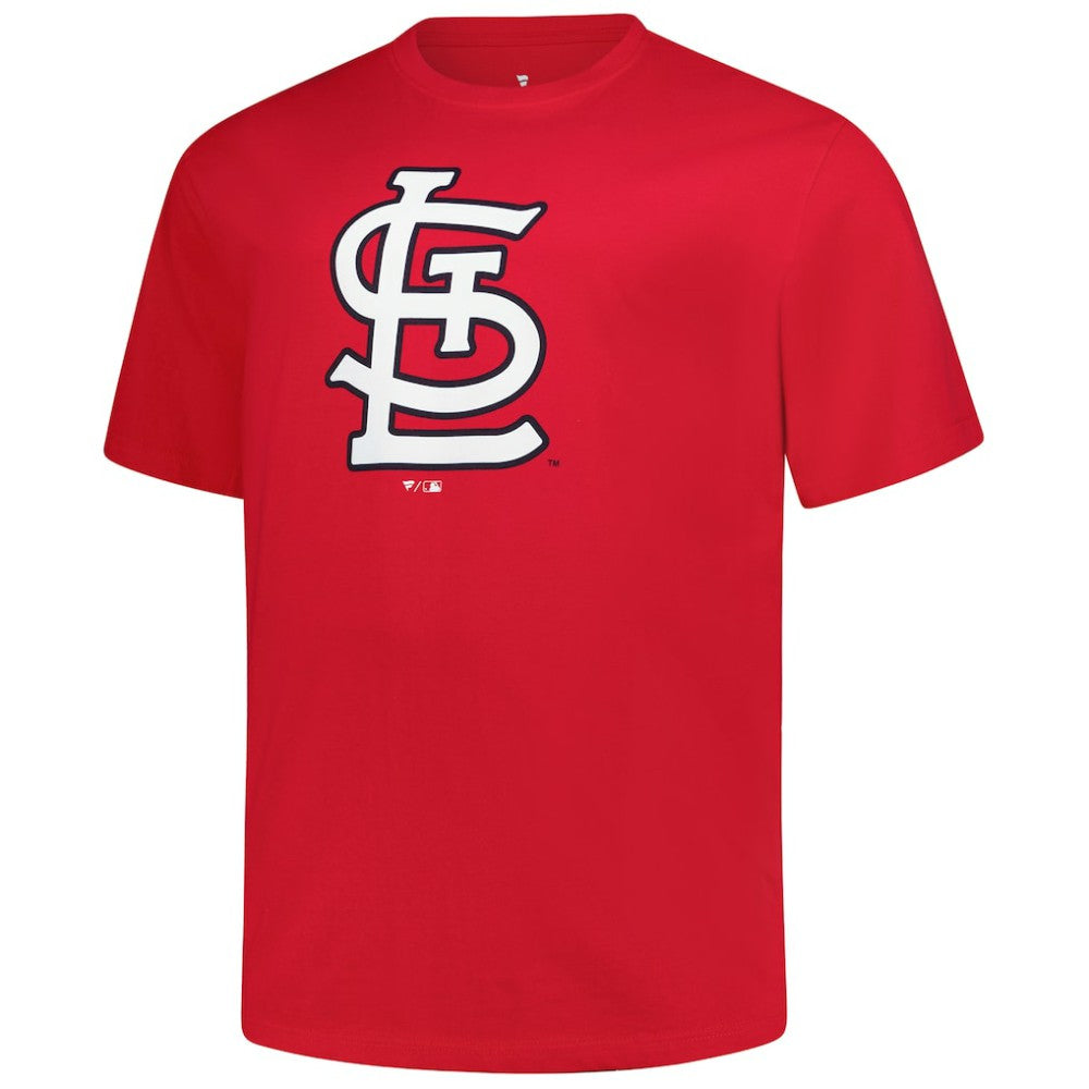 St. Louis Cardinals Profile Big & Tall Primary Logo T-Shirt - Navy