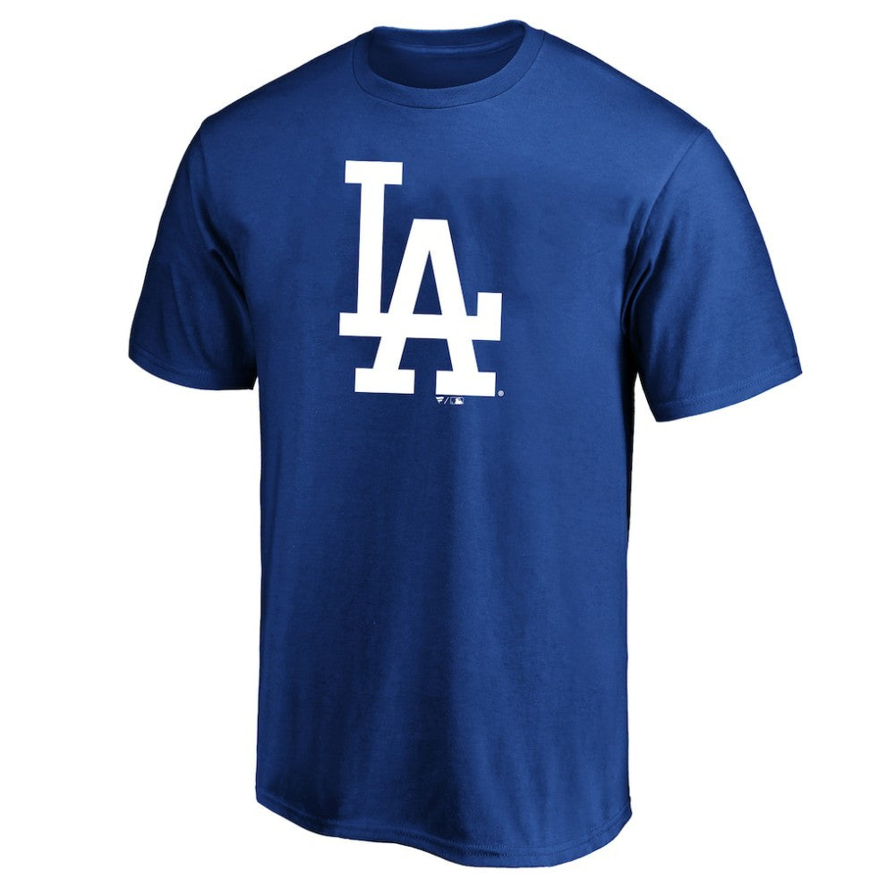 Los Angeles Dodgers Profile Big & Tall Primary Logo T-Shirt - Royal