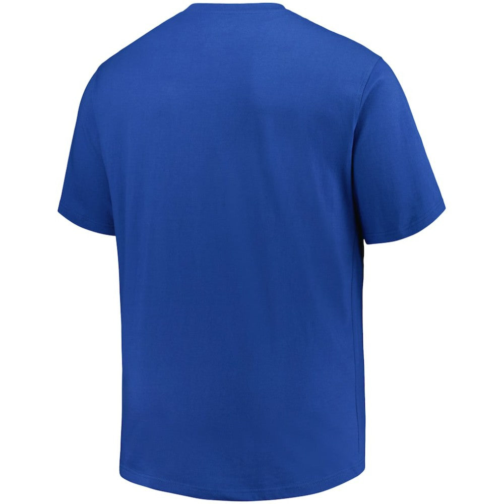 Los Angeles Dodgers Profile Big & Tall Primary Logo T-Shirt - Royal