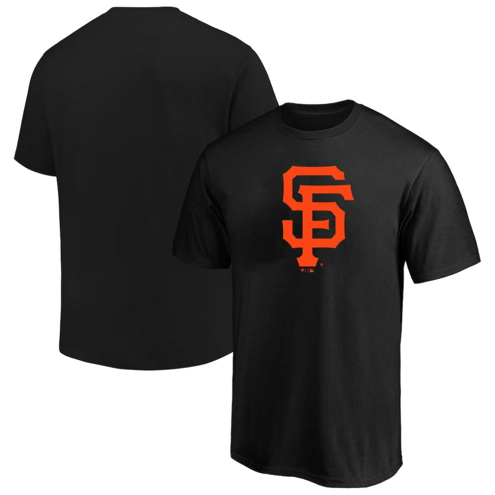 San Francisco Giants Profile Big & Tall Primary Logo T-Shirt - Black