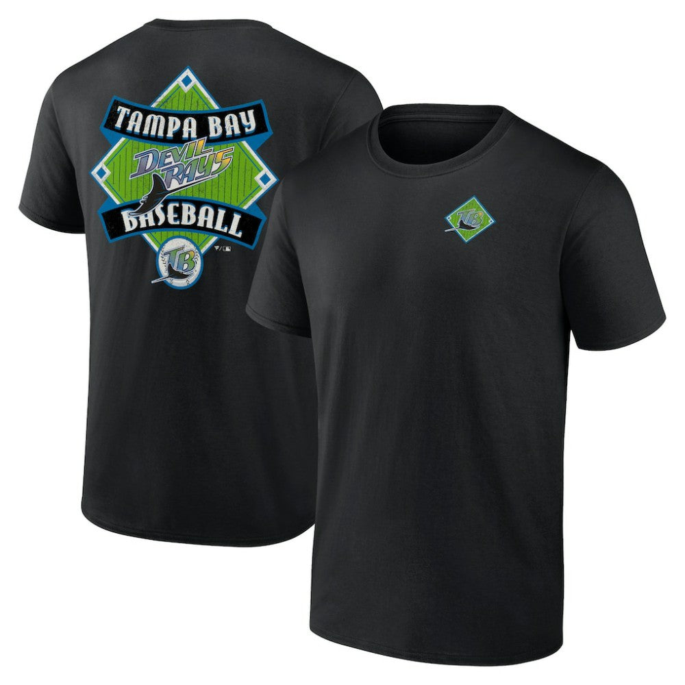 Tampa Bay Rays Profile Big & Tall Field Play T-Shirt - Black