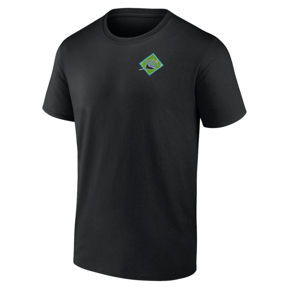Tampa Bay Rays Profile Big & Tall Field Play T-Shirt - Black