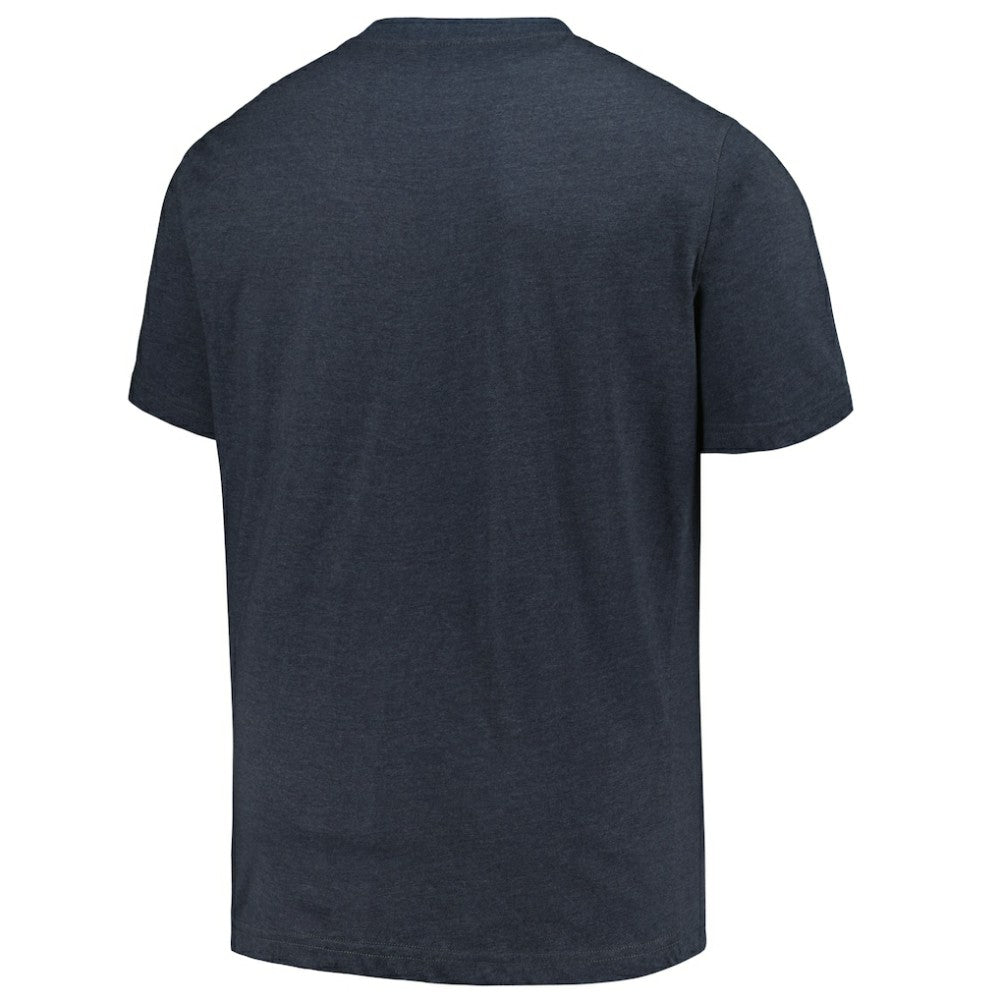 Boston Red Sox Profile Big & Tall Weathered Logo T-Shirt - Heather Navy