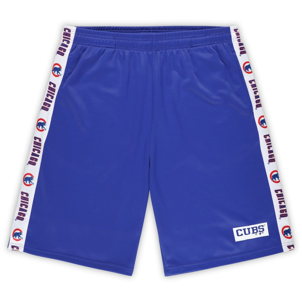 Chicago Cubs Profile Big & Tall Fleece Shorts - Royal