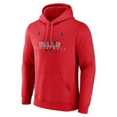 Chicago Bulls Stellar Personalized Name & Number Pullover Hoodie - Red for sale