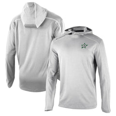 Dallas Stars Columbia Omni-Wick Shotgun Long Sleeve Hoodie T-Shirt Gray