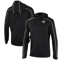 Los Angeles Kings Columbia Omni-Wick Shotgun Long Sleeve Hoodie T-Shirt Black