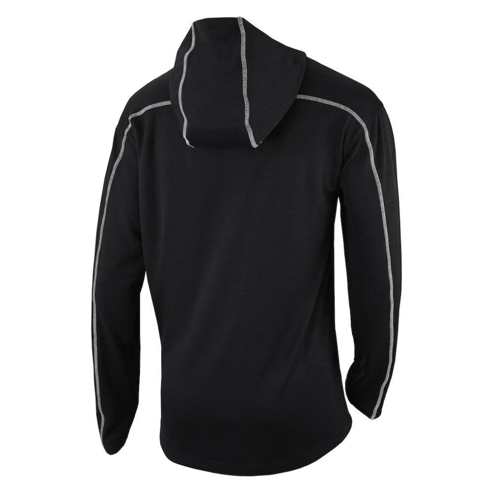 Minnesota Wild Columbia Omni-Wick Shotgun Long Sleeve Hoodie T-Shirt Black