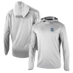 Seattle Kraken Columbia Omni-Wick Shotgun Long Sleeve Hoodie T-Shirt Gray