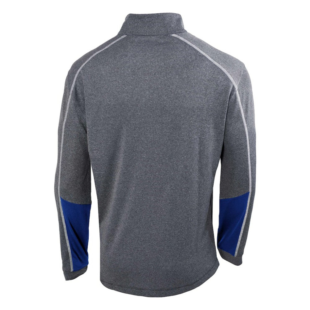 New York Islanders Columbia Omni-Wick Shotgun 2.0 Quarter-Zip Pullover Top Gray/Blue