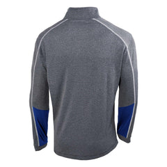 St. Louis Blues Columbia Omni-Wick Shotgun 2.0 Quarter-Zip Pullover Top Gray/Blue
