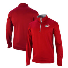 Carolina Hurricanes Columbia Omni-Wick Wickhams Hills Half-Zip Pullover Top Red
