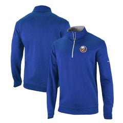 New York Islanders Columbia Omni-Wick Wickhams Hills Half-Zip Pullover Top Royal