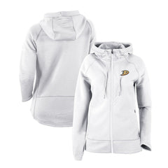 Anaheim Ducks Columbia Women's Omni-Wick Pack It Up Full-Zip Jacket White