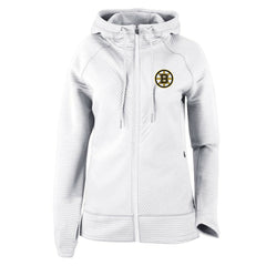 Boston Bruins Columbia Women's Omni-Wick Pack It Up Full-Zip Jacket White