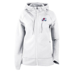 Colorado Avalanche Columbia Women's Omni-Wick Pack It Up Full-Zip Jacket White