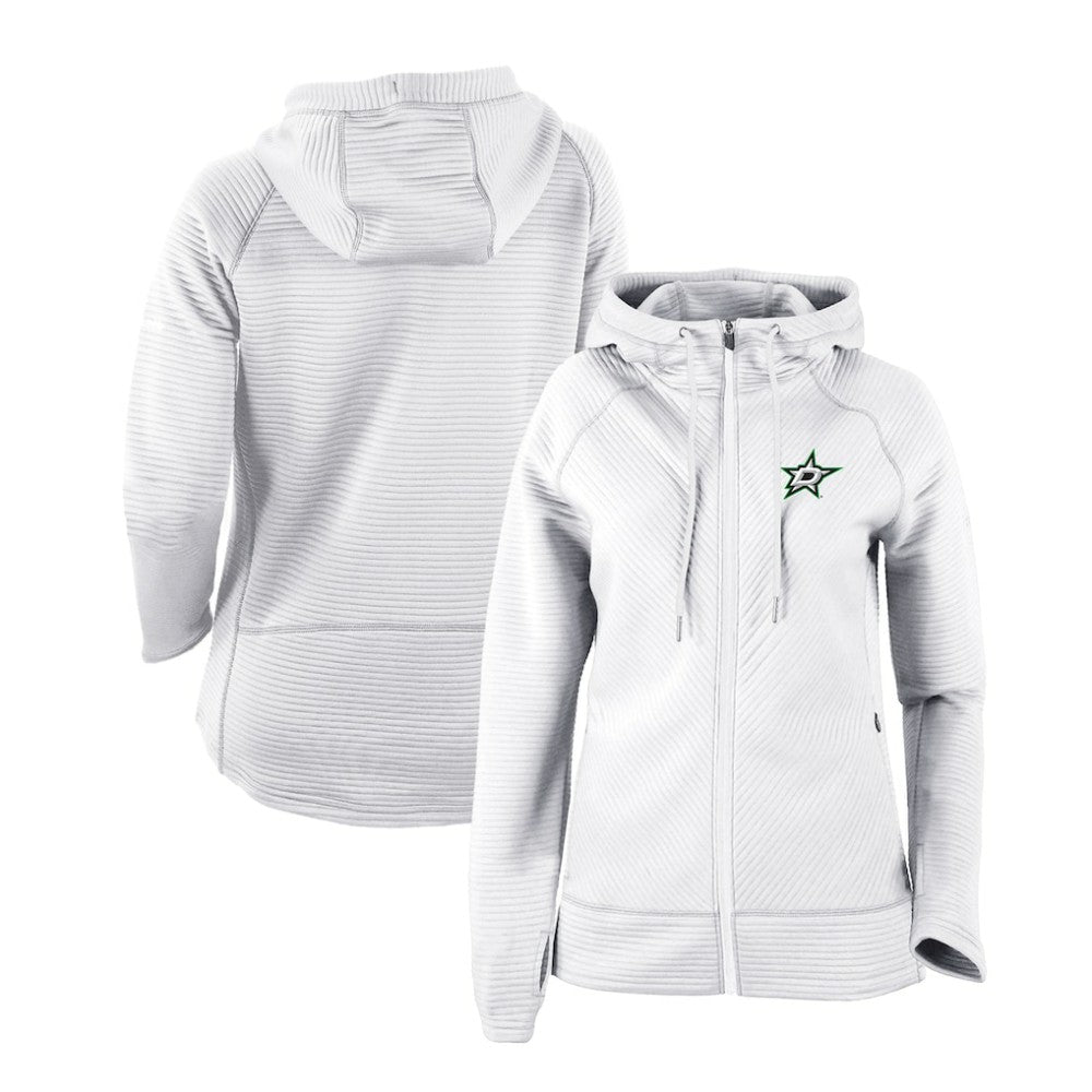 Dallas Stars Columbia Women's Omni-Wick Pack It Up Full-Zip Jacket White