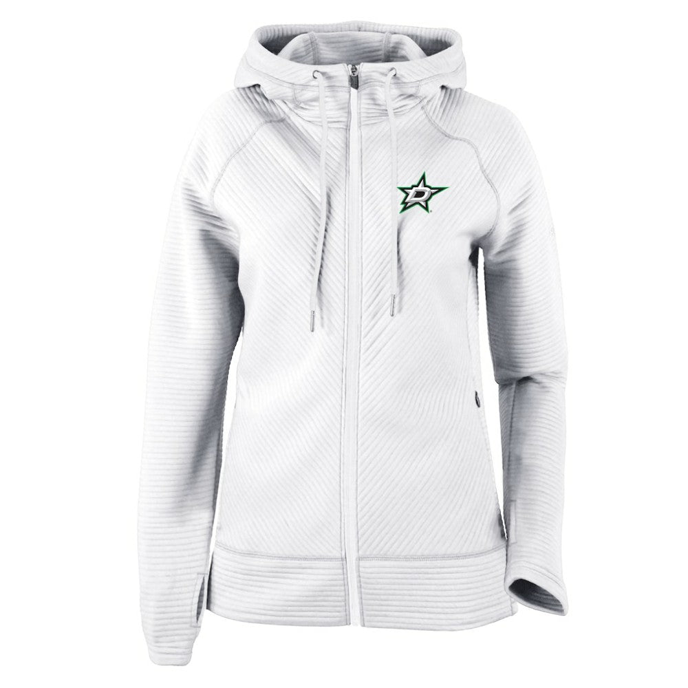 Dallas Stars Columbia Women's Omni-Wick Pack It Up Full-Zip Jacket White