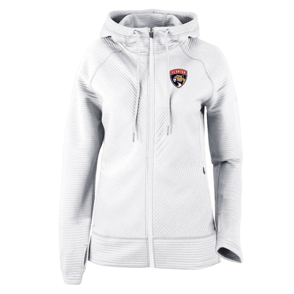 Florida Panthers Columbia Women's Omni-Wick Pack It Up Full-Zip Jacket White