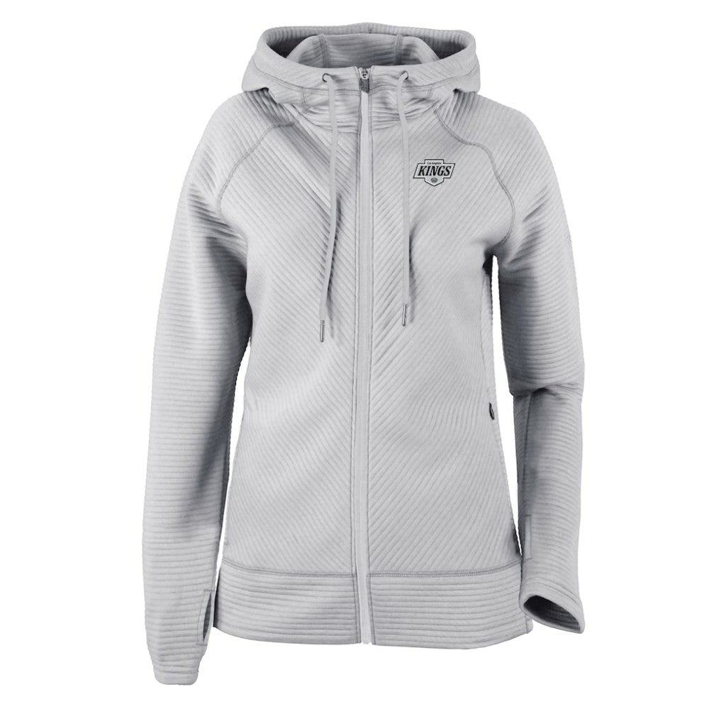 Los Angeles Kings Columbia Women's Omni-Wick Pack It Up Full-Zip Jacket Gray
