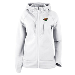 Minnesota Wild Columbia Women's Omni-Wick Pack It Up Full-Zip Jacket White