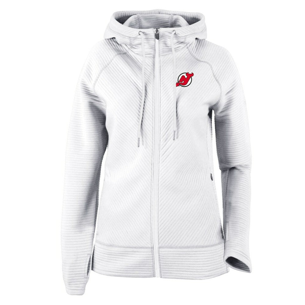 New Jersey Devils Columbia Women's Omni-Wick Pack It Up Full-Zip Jacket White
