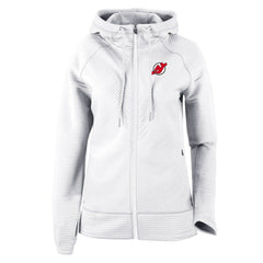 New Jersey Devils Columbia Women's Omni-Wick Pack It Up Full-Zip Jacket White