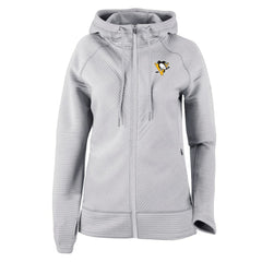 Pittsburgh Penguins Columbia Women's Omni-Wick Pack It Up Full-Zip Jacket Gray