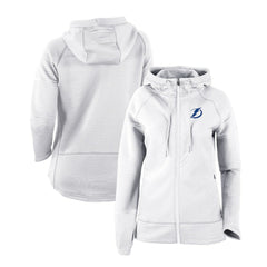 Tampa Bay Lightning Columbia Women's Omni-Wick Pack It Up Full-Zip Jacket White
