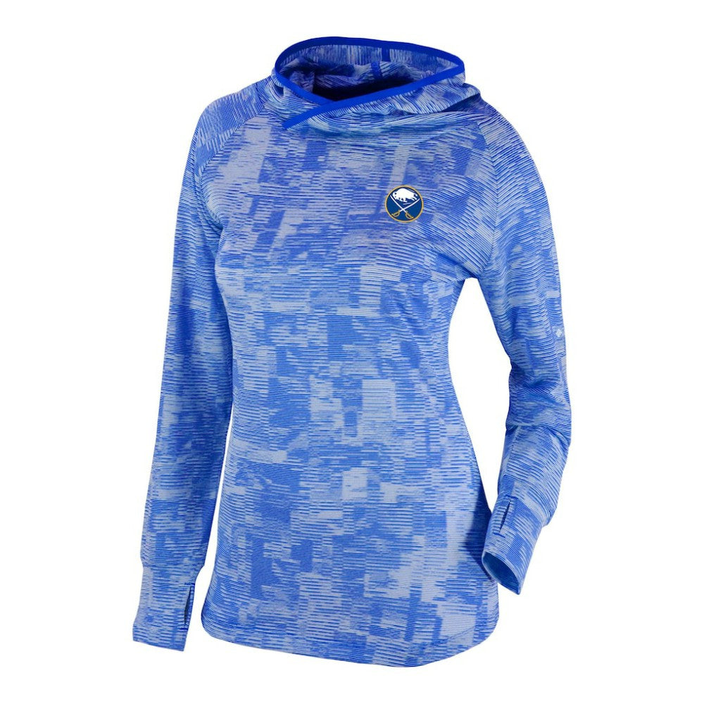 Buffalo Sabres Columbia Women's Omni-Wick Sunday Ball Pullover Hoodie Blue