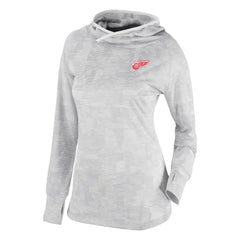 Detroit Red Wings Columbia Women's Omni-Wick Sunday Ball Pullover Hoodie White