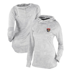 Florida Panthers Columbia Women's Omni-Wick Sunday Ball Pullover Hoodie White