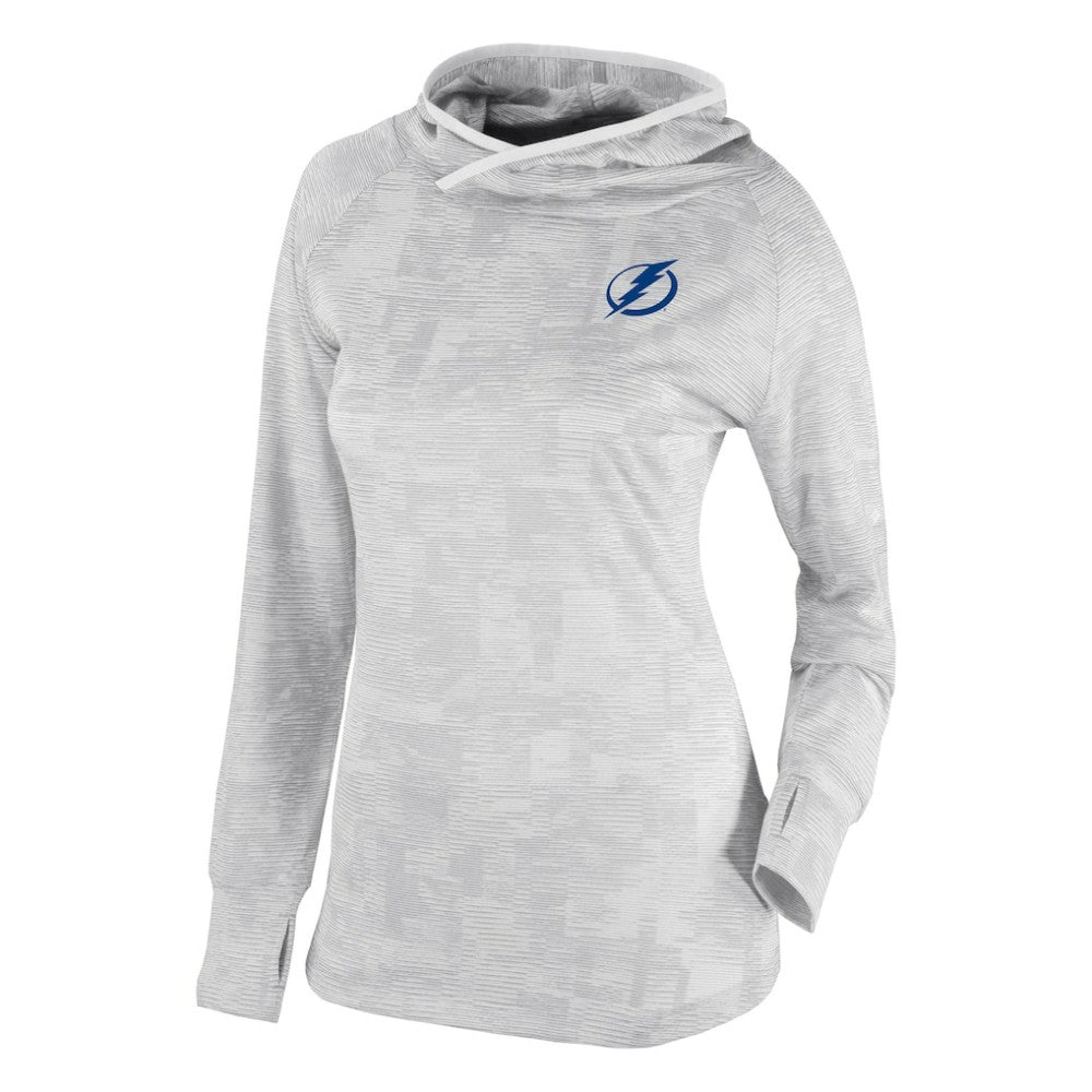 Tampa Bay Lightning Columbia Women's Omni-Wick Sunday Ball Pullover Hoodie White