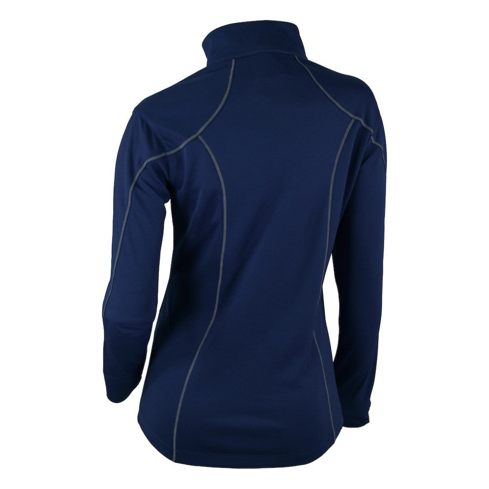 Nashville Predators Columbia Women's Omni-Wick Shotgun 2.0 Quarter-Zip Pullover Top Navy