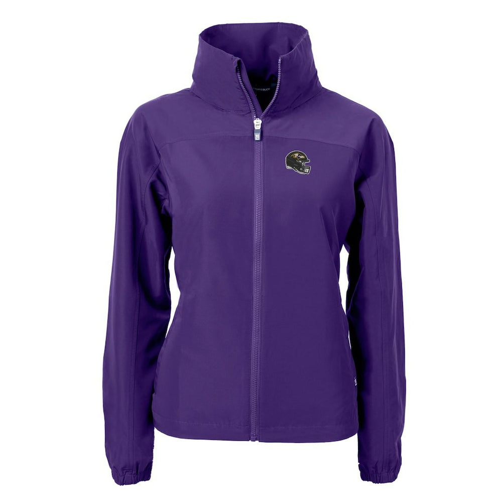 Baltimore Ravens Cutter & Buck Women's Charter Eco Recycled Full-Zip Jacket - Purple discount