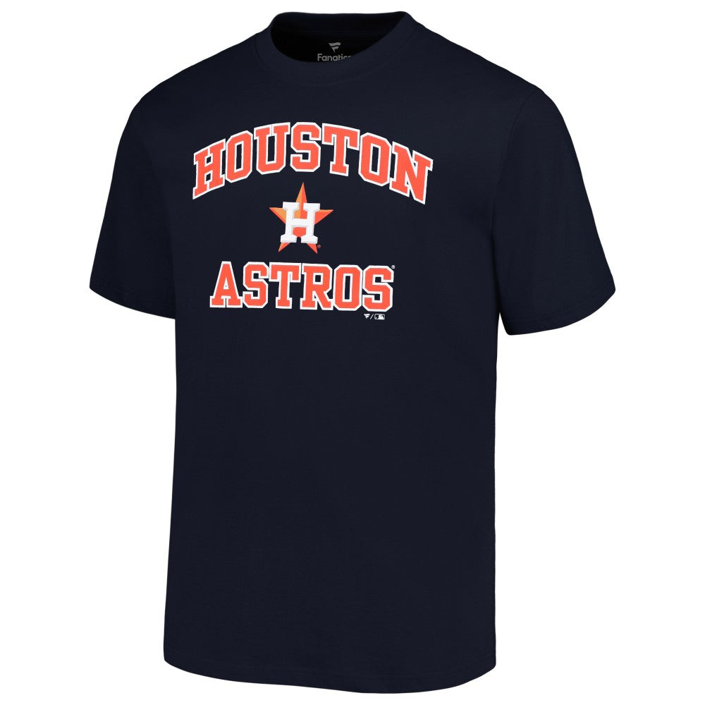 Houston Astros Profile Big & Tall Heart & Soul T-Shirt - Navy