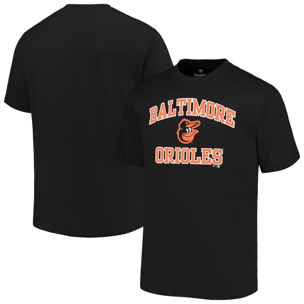 Baltimore Orioles Profile Big & Tall Heart & Soul T-Shirt - Black