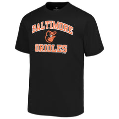 Baltimore Orioles Profile Big & Tall Heart & Soul T-Shirt - Black